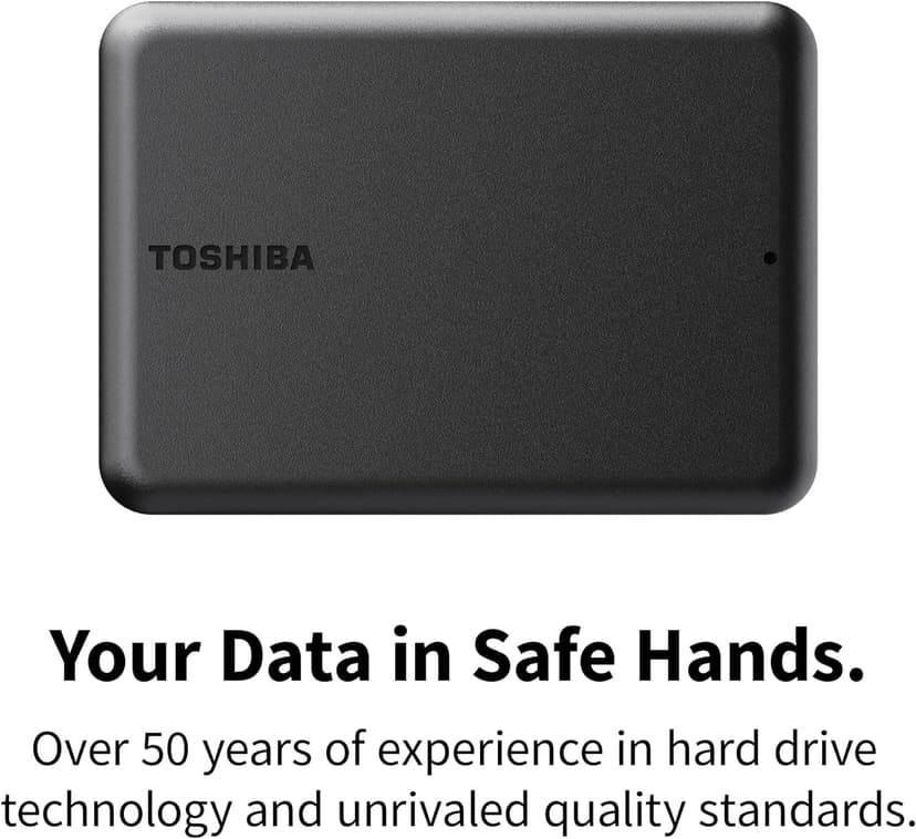 Toshiba Canvio Partner 2TB Portable 2.5’’ External Hard Drive, USB 3.2, Mac & Windows compatible. (HDTB520EK3AB) - 6
