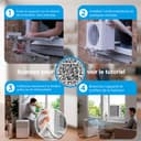MIDEA Climatiseur PortaSplit Mobile Silencieux 4-in-1| 12000 BTU | Chauffage et Climatisation Portable Prêt à Poser 3,5kW- Clim Mobile avec rafraîchisseur, déshumidificateur, chauffage,ventilateur - 5