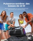 Soundcore Boom 2 Plus Enceinte Bluetooth puissante, 140W, 2+2 canaux stéréo, BassUp 2.0,Charge Rapide 30W, 20h, IPX7, lumières RGB, USB-C, pour l'extérieur, Le Camping, la Plage et Le Jardin - 2