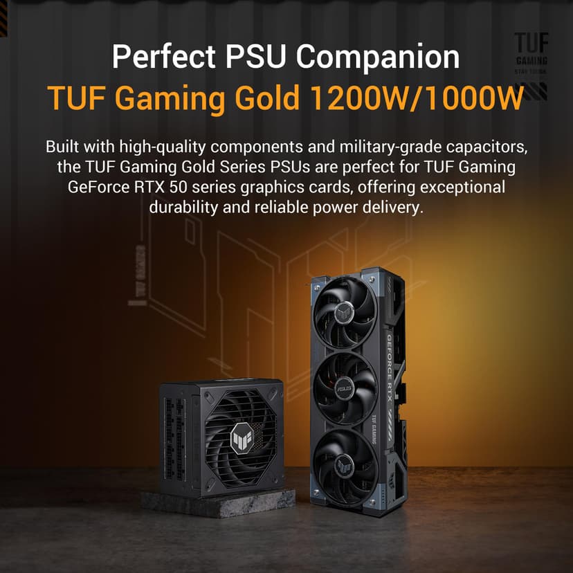 ASUS TUF Gaming GeForce RTX 5080 16GB GDDR7 OC Edition Gaming Graphics Card (PCIe 5.0, HDMI/DP 2.1, 3.6-slot, military-grade components, protective PCB coating, axial-tech fans, vapor chamber) - 5