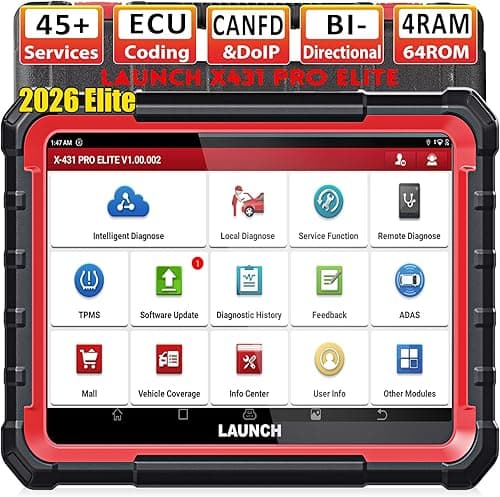 LAUNCH X431 Pro Elite Diagnostic Tool, Bi-Directional OBD…