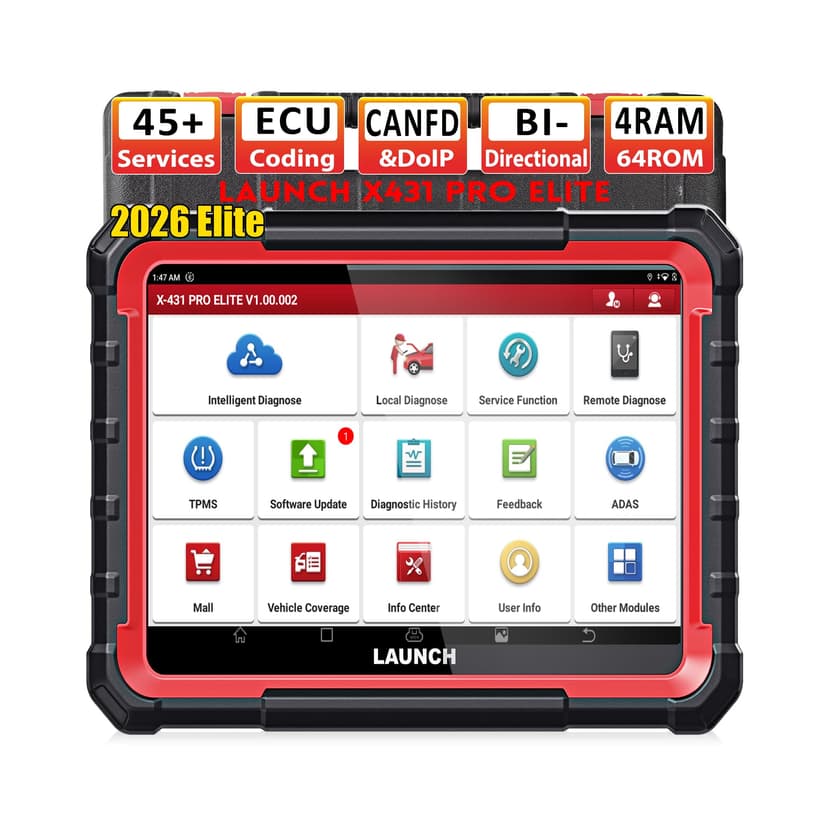 LAUNCH X431 Pro Elite Diagnostic Tool, Bi-Directional OBD… - 1