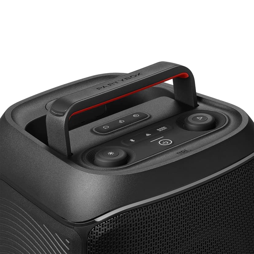 JBL PartyBox Club 120 Portable Bluetooth Party Speaker with Foldable Handle, JBL Pro Sound, Splashproof Design, Light Show, AI Sound Boost, 12-Hour Playtime, Black, EU Plug (Type C) - 3
