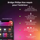 Philips Hue White & Color Ambiance Projecteur Extérieur DISCOVER, Éclairage extérieur en Aluminium Noir, Projecteur lumière compatible avec Alexa, Google Assistant et Apple Homekit - 6