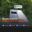 OOONO Co-Driver NO2 – Détecteur de radars avec alertes de radars de Section, de Vitesse et Dangers de la Route – sans Abonnement, Installation Facile, Alertes en Temps Réel, Longue Autonomie - 2