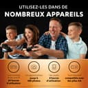 Duracell Rechargeables Piles AA (lot de 8), 2500 mAh, NiMH, pré-chargées, Longue durée, un packaging recyclable 0% plastique - 4