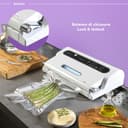 Magic Vac Axolute Professional Multifunction Vacuum Packaging Machine for Vacuum Bags, with Powerful Motor and Vacuum Packaging Kit, Patented System Made in Italy, White - 4