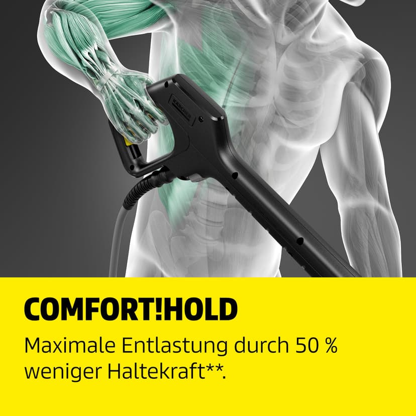 Kärcher Nettoyeur Haute Pression K 5 Comfort Premium Home, Pression : 145 Bar, débit : 500 l/h, Surface : 40 m²/h, Tuyau Haute Pression Extra Flexible, Enrouleur de Tuyau, Multi Jet 4 en 1, Home Kit - 8