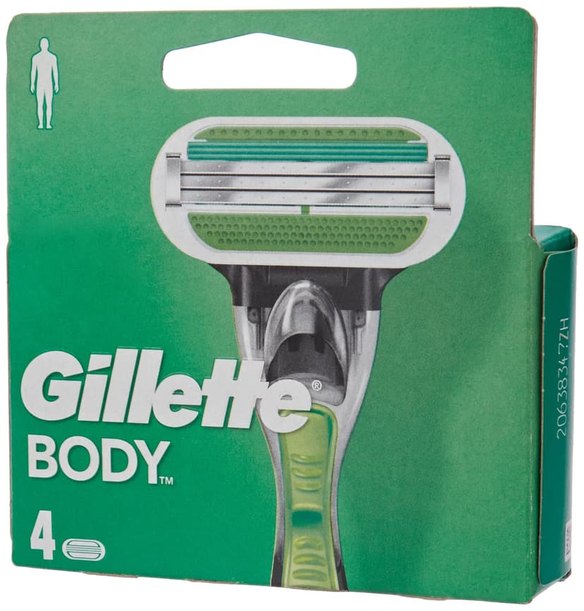 Gillette Rasoir corporel pour homme, 4 lames de rasoir corporel à triple lame - 2