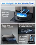 ECOVACS X11 Omni Cyclone Aspirateur Robot, Robot Aspirateur Laveur avec Blast et Puissance 19500 Pa, PowerBoost Ultra-Rapide, OZMO Roller 2.0, Ascension Max de 4 cm, PureCyclone 2.0 Auto-Empty - 2