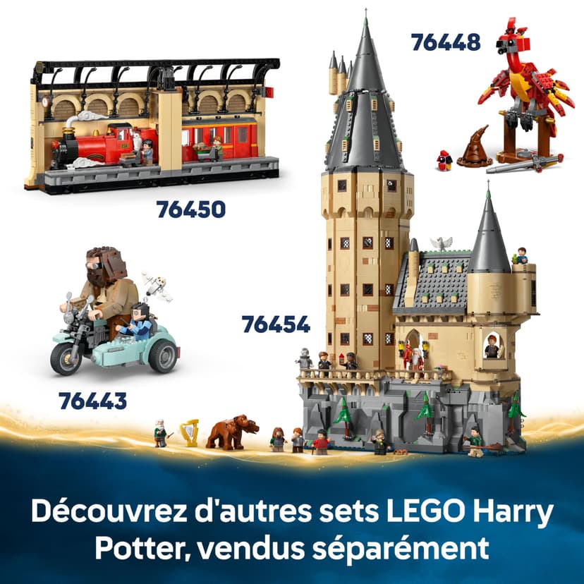LEGO Harry Potter Chomping Monster Book Of Monsters – Interactive Toy with Pull-Back Motor & Chomping Mouth – incl. Neville Longbottom Minifigure - Gift for 9+ Year Old Boys, Girls & Fans - 76449 - 7