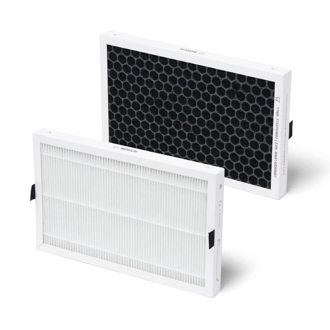 Bosch Original Filtres de rechange pour déshumidificateurs - Haute efficacité, Facile à installer et Durable - Paquet de 2