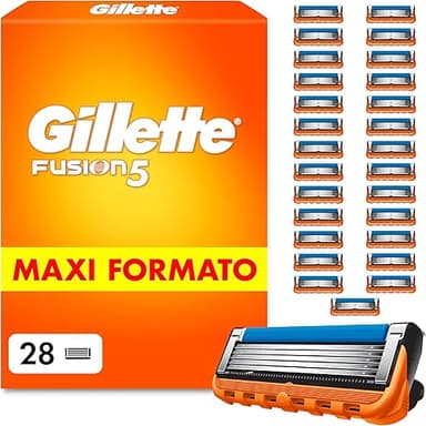 Gillette Fusion5 Pack of 28 Razor Refills, Razor Blades w…