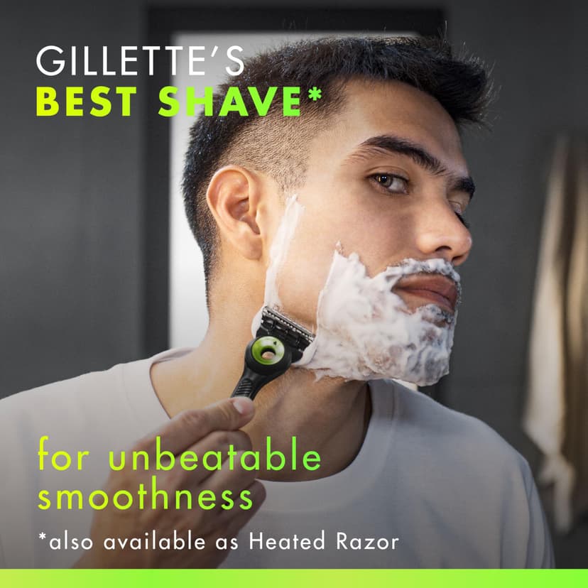 Gillette Labs Razor Blades Men, Pack of 16 Refills, Compatible with GilletteLabs with Exfoliating Bar and Heated Razor, Mens Shaving Blades - 2