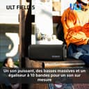 Sony ULT FIELD 5 - Potente speaker portatile Bluetooth, batteria da 25 ore, 2 modalità ULT POWER SOUND, IP67, impermeabile, antipolvere, 360 luci, tracolla staccabile, compatto - Nero - 3
