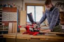 Einhell Dual Bevel Sliding Mitre Saw 1800W, +/-45° Mitre, +/-47° Bevel Saw with 48T Blade for Cutting Wood, Dust Extraction, Laser, Suitable for Materials Such as Wood, Coated Boards or Plastic - 2
