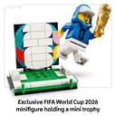 LEGO Editions FIFA World Cup Official Trophy Toy - 3D DIY Model Kit w/a Collectible Minifigure - Football Gift for 12+ Year Old Boys, Girls & Adult Sports Fans - 43020 - 6