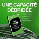 Seagate BarraCuda 1To, Disque Dur Interne HDD, 2.5 pouces, SATA 6 Goit/s, 5 400 tr/min, 128 Mo de cache, pour PC et ordinateur portable, Ouverture Facile, Services Rescue (ST1000LM048) - 4