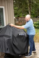 Broil King Premium Cover for Crown/Baron 440, 490, Signet 20, 90. Grill/Grill Accessories, Stainless Steel, 147 x 58 x 117 cm - 2