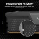 CORSAIR VENGEANCE DDR5 RAM 48GB (2x24GB) 6000MHz CL36 Intel XMP iCUE Compatible Computer Memory - Black (CMK48GX5M2E6000C36) - 5