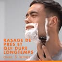 Gillette Fusion5 Pack of 28 Razor Refills, Razor Blades with 5 Blades, Lubricating Gel Band and Precision Trimmer - 7