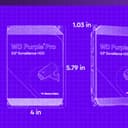 WD Purple Pro 8TB Smart Video 3.5" Internal Hard Drive, AllFrame AI Technology, 7200 RPM, SATA 6 GB/s, 550TB/yr, 256MB Cache - 3