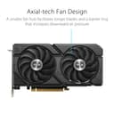 ASUS DUAL RX7600 EVO OC, 8GB DDR6, HDMI, 3 DP, 2715MHz Clock, Overclocked - 2