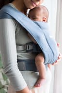 Ergobaby Embrace Baby Carrier for Newborns from Birth, Extra Soft & Ergonomic with Head Support, Oxford Blue - 4