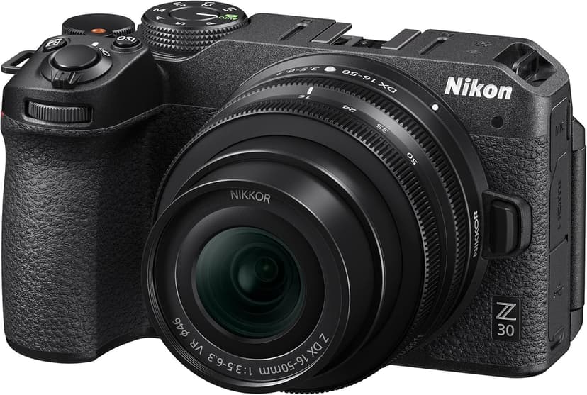 Nikon Z 30 + 16-50mm DX VR Kit,Black - 1