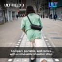 Sony ULT FIELD 3 - Portable Bluetooth Speaker with ULT POWER SOUND, 24hr Battery, IP67, Waterproof, Dustproof, Shockproof, Detachable Shoulder Strap, Compact - Off-White - 5