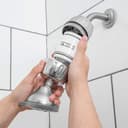 AquaBliss HD Heavy Duty High Output Shower Filter – Latest Superior Advanced 30x Filter Media - Universal Multi-Stage Shower Head Filter for Chemicals, Chlorine, Pesticides (SF500) - Chrome - 8