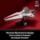 LEGO Star Wars 75441 Le Croiseur d’Assaut de Classe Venator - Set de Construction Adulte - Maquette du Vaisseau de la République - Décoration Salon - Cadeau Collector pour Fans de La Revanche des Sith - 2