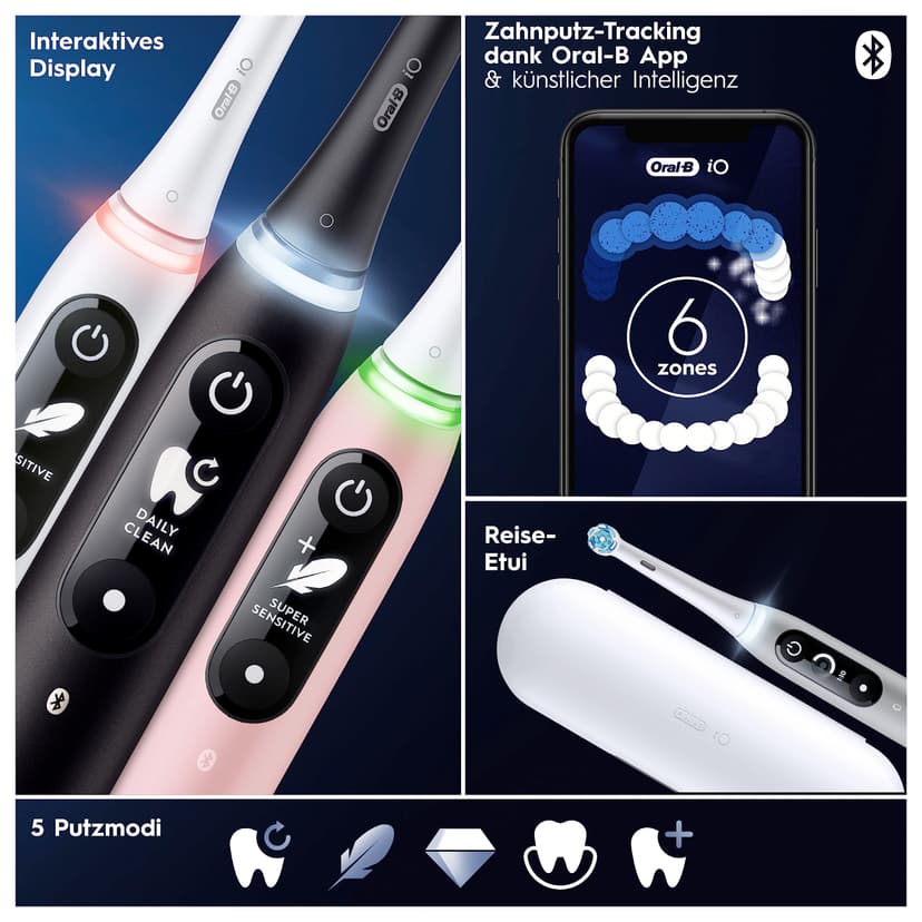 Oral-B iO Series 6 Pink Sand JAS22 - 6