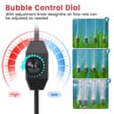 hygger Aquarium Air Pump, 1325L/H Fish Tank Air Pump, 15W Adjustable Powerful 4 Outputs Aquarium Oxygenator up to 3800L Aquariums - 2