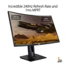 ASUS TUF Gaming VG27VQM Curved Gaming Monitor – 27 inch Full HD (1920x1080), 240Hz, Extreme Low Motion Blur™, Adaptive-sync, Freesync™ Premium, 1ms (MPRT),black - 3