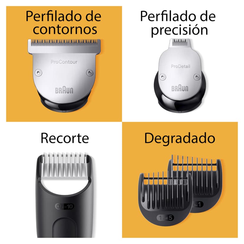 Braun Tondeuse À Barbe Series 9 BT9440, Tondeuse À Barbe Électrique, Avec ProBlade, La Lame La Plus Affûtée De Braun, Outils Professionnels, Base De Recharge Et 180 Minutes D’autonomie - 3