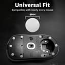 Hystar® Aero Glides | 40 Dot Mouse Skates for Glass Mousepad | High-Density PTFE | Rounded and Polished for Quiet Use - 4