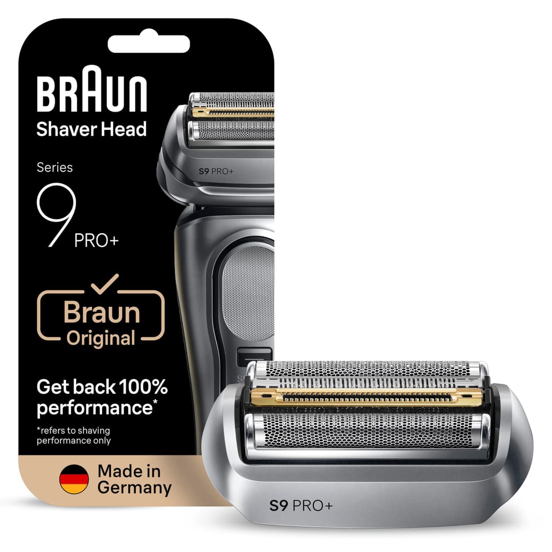 Braun Series 9 PRO+ Electric Shaver Original Replacement Head, Get Back 100% Performance, Compatible with Series 9 Shavers, 96M