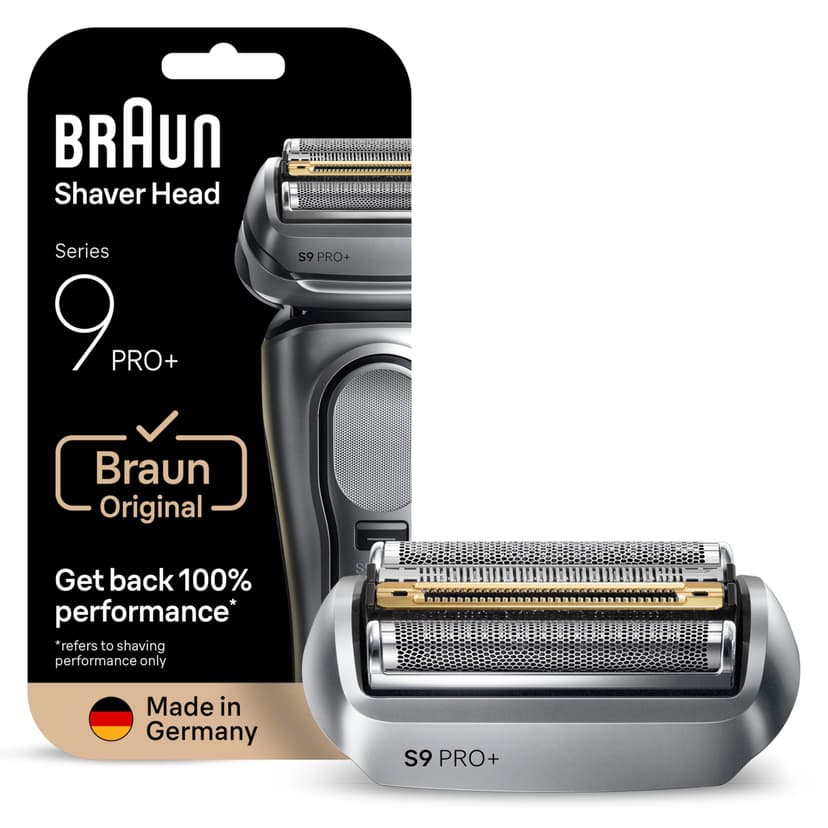 Braun Series 9 PRO+ Electric Shaver Original Replacement Head, Get Back 100% Performance, Compatible with Series 9 Shavers, 96M - 1
