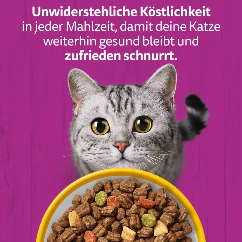 Whiskas Senior Cat Food Dry Food for Older Cats From 7 Years (6 x 1,9 kg) - 5