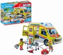 Playmobil 71202 City Life Ambulance with Lights and Sound, toy playset suitable for ages 4+ - 1
