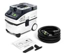 Festool CT 15 Mobile dust extractor 15 l container volume extracts dust, dirt and water for cleaning construction sites, workshops and offices - 1