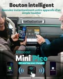 Ottocast Mini Pico 2026 Wireless CarPlay & Android Auto Adapter, WiFi 6 & Bluetooth 5.4, Mini Plug & Play USB Dongle, Wired to Wireless, Auto Reconnect, OTA Upgrade - 4