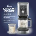 Ninja Creami NC502EU Deluxe Ice Cream Maker with 2 Cups, 10 Functions for Making Ice Cream, Gelato, Sorbet, Frozen Yogurt, Milkshakes, Slushi and - 2