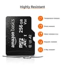Amazon Basics microSDXC Memory Card with Full Size Adapter, A2, U3, Read Speed up to 100 MB/s, 256GB, Black - 4