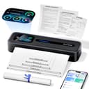 Phomemo M832D Portable Thermal Printer, A4 Touchscreen Bluetooth Inkless Printer for Home & Office, 300dpi Mobile Printers Compatible with Phone & Laptop, Wireless Printers for Business Trip, School - 1