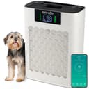 SereneLife Air Purifier for Large Room upto 100m² – HEPA Filter for Pets Dust Odor, Better Sleep, Allergies and Smoke, Smart WiFi App Control, Quiet Sleep Mode for Bedroom and Home Office (White) - 1
