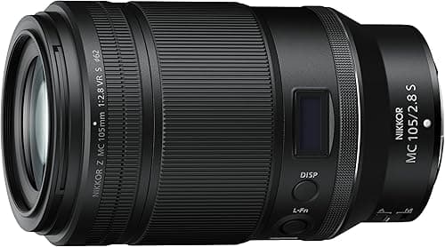 Nikon NIKKOR Z MC 105mm f/2.8 VR S Lens (Black)