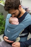 Ergobaby Embrace Baby Carrier for Newborns from Birth, Extra Soft & Ergonomic with Head Support, Oxford Blue - 6