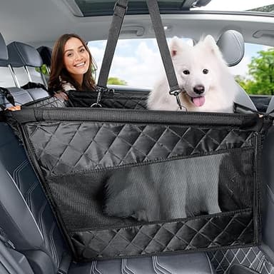 Pecute Extra Stable Dog Car Seat - Pet Car Seat Scratch P…